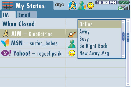 Obr.6 – Status