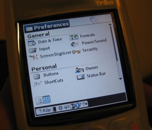 palmOne Treo 650 s PalmOS 6.1 Cobalt
