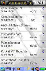 Handy Day 2005 Professional – Week je RSS čtečka