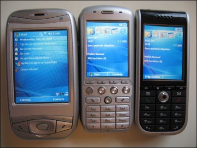 Qtek 9100, 8300 a 8310