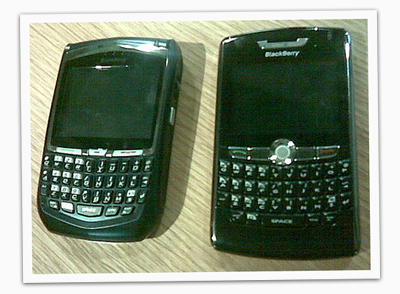 Blackberry 8700 vs 8800